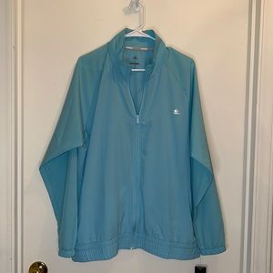 ADIDAS • WOMENS GOLF WINDBREAKER JACKET Sz XL